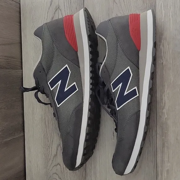 New Balance 515 Mens 13 Suede Sneakers Low Top Running Athletic Active Grey