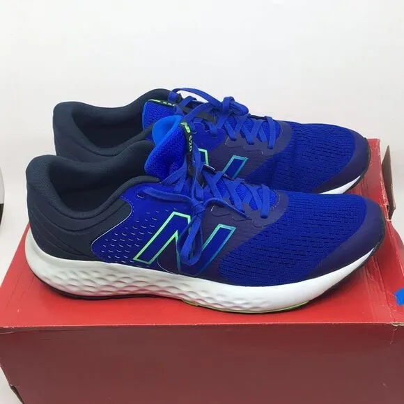 New Balance 520 Blue and Green  Running Course Comfort Insert Sneakers Sz 15