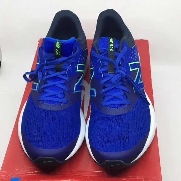 New Balance 520 Blue and Green  Running Course Comfort Insert Sneakers Sz 15