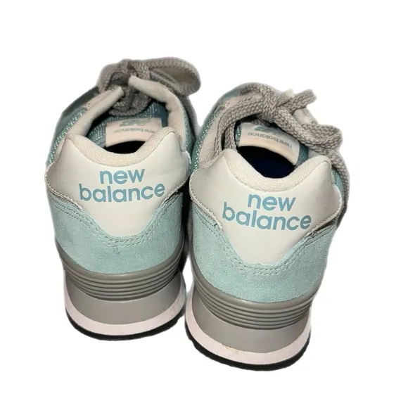 New Balance 574 Blue Running Shoes Size 7.5