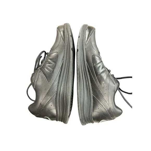 New Balance‎ 577 DSL-2 Abzorb Walking Black Leather Shoes MW577BK Size 9.5