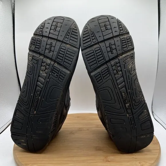 New Balance 926 Men's Size 10.5 B Black Leather Walking Shoes Sneakers MW926BK