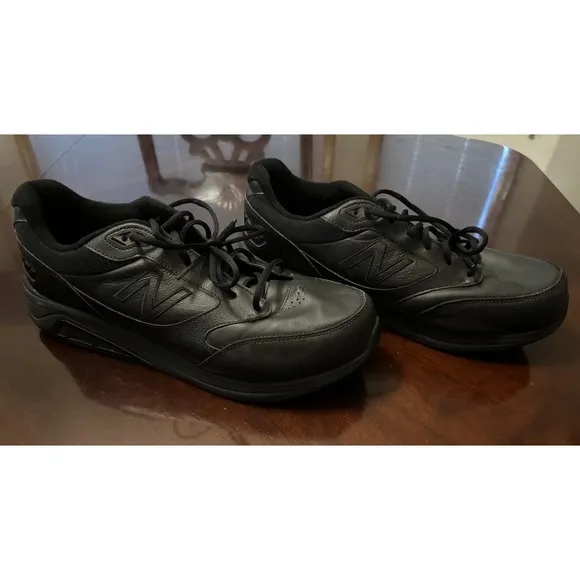 New Balance 928v3 Men's Size 14 Black Leather Walking Shoes MW928BK3