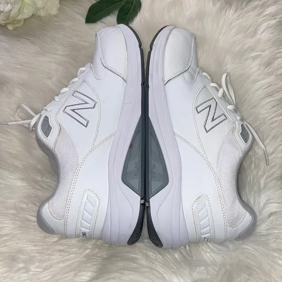 New Balance 928V3 Walking Shoes White Leather Lace Up Sneakers Men's 12.5 6E