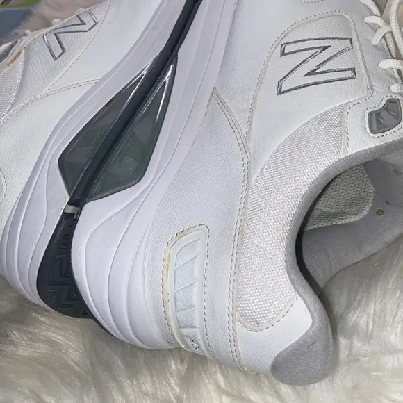 New Balance 928V3 Walking Shoes White Leather Lace Up Sneakers Men's 12.5 6E