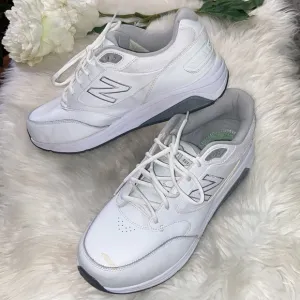 New Balance 928V3 Walking Shoes White Leather Lace Up Sneakers Men's 12.5 6E