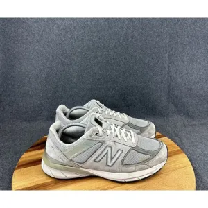 New Balance 990 v5 Men’s Sneakers Castle Rock Grey Size 10 4E