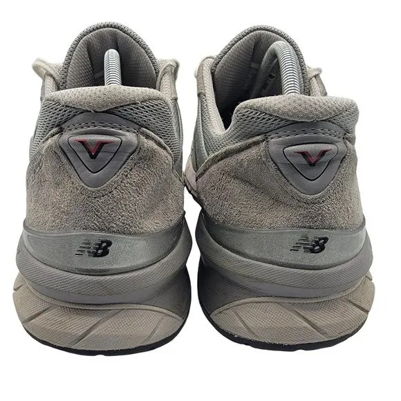 New Balance 990v5 Made In USA Grey Mens Size 14 Running Shoes - M990GL5