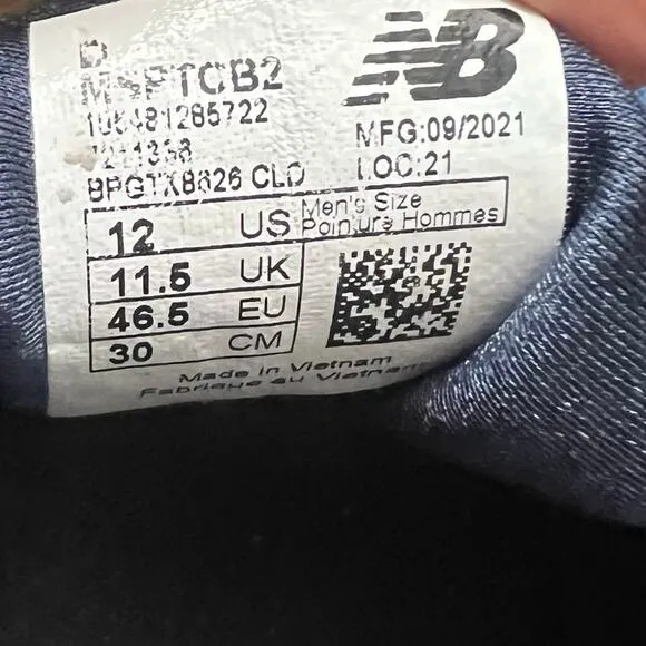 New Balance Athletic Shoes Fresh Foam Roav V2 Men’s Size 12D Blue - EUC