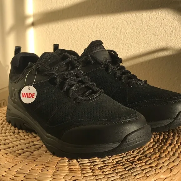 New Balance Black Walking Shoes 2E 1201 Wide US 7