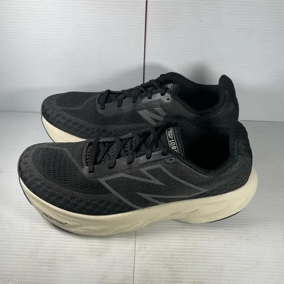 New Balance Fresh Foam 1080 V14 - Black and Cream Running Shoes