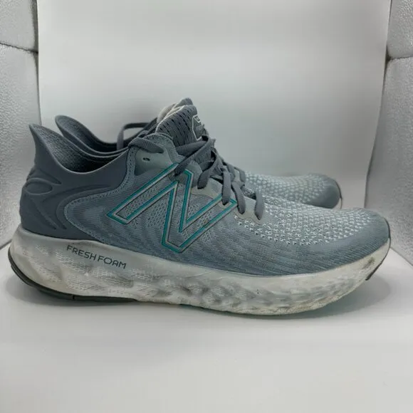 New Balance Fresh Foam 1080v11 Cyclone Shoes Mens Size 11 Gray Green Running