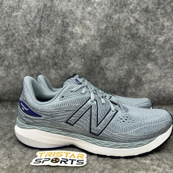 New Balance Fresh Foam 860V12 Running Shoes Mens Size 11.5 Gray M860S12