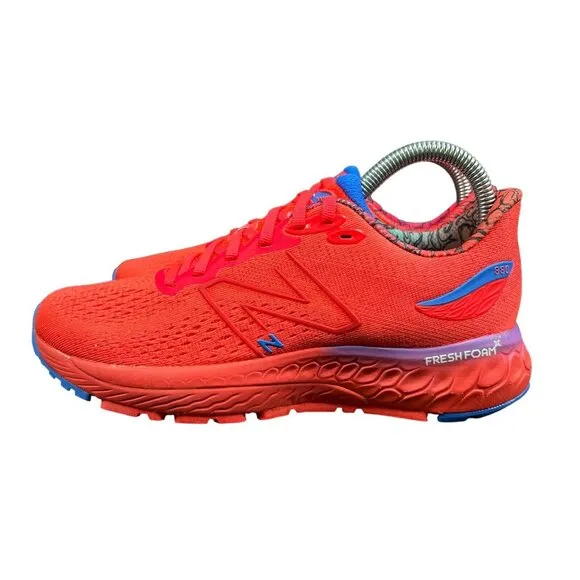 New Balance Fresh Foam 880 V12 Red Blue W880R12 Shoes Women's Size 6.5