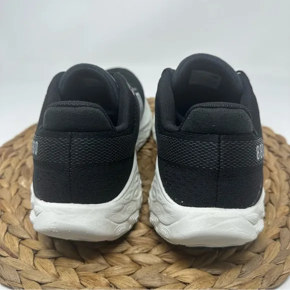 NEW BALANCE Fresh Foam 880 V14 Running Shoes Black White Size 8.5 Men's, 10 Wome