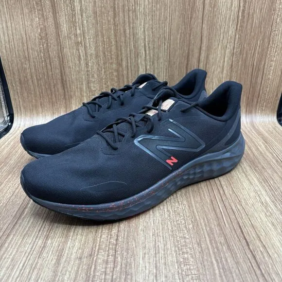 New Balance Fresh Foam Arishi V4 Mens Size 15 D Black Grey Running Shoes