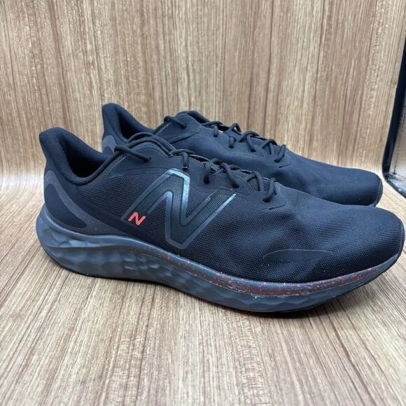 New Balance Fresh Foam Arishi V4 Mens Size 15 D Black Grey Running Shoes