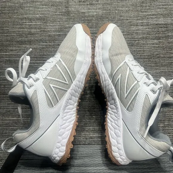 New Balance Fresh Foam Contend White Spikeless Golf NBG4006WT Shoes Men’s Size 9