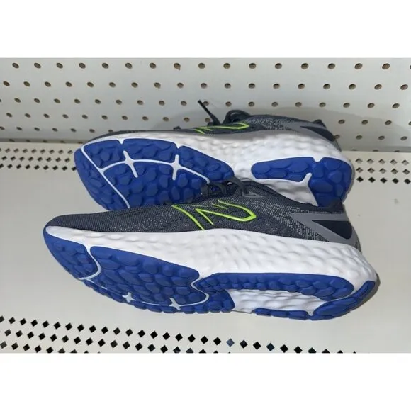 New Balance Fresh Foam Evoz v2 Mens Athletic Running Shoes Size 10 Blue Gray