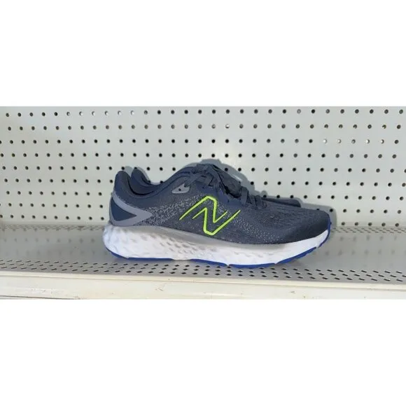New Balance Fresh Foam Evoz v2 Mens Athletic Running Shoes Size 10 Blue Gray