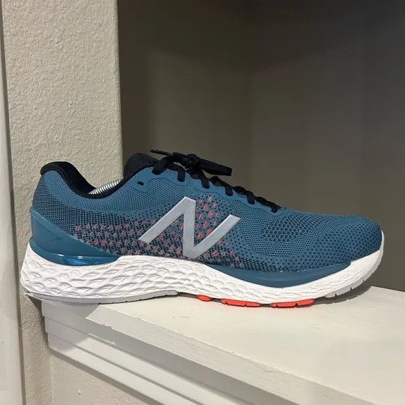 New Balance Fresh Foam M880A10 Jet Stream Red Running Shoes - Mens Size 14