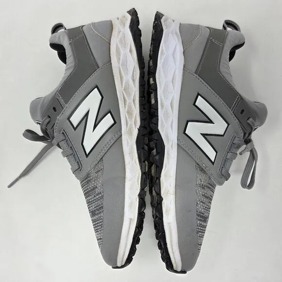 NEW BALANCE FRESH FOAM NBG4000GR GRAY SPIKELESS GOLF SHOES MENS SIZE 10 D