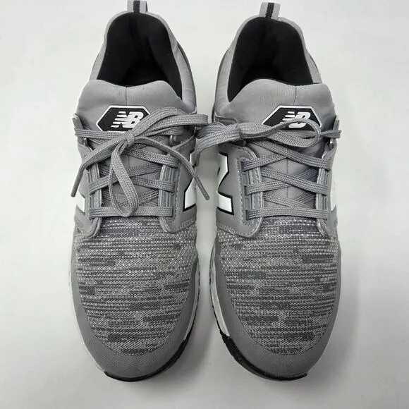 NEW BALANCE FRESH FOAM NBG4000GR GRAY SPIKELESS GOLF SHOES MENS SIZE 10 D