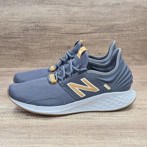 New Balance Fresh Foam ROAV Men's Size 13 D Gray Running Shoes (MROAVBG)
