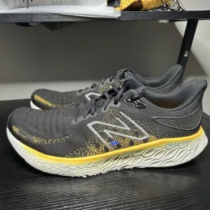 New Balance Fresh Foam X 1080 V12 Men's Running Shoes Black Sneaker Size 14 2E