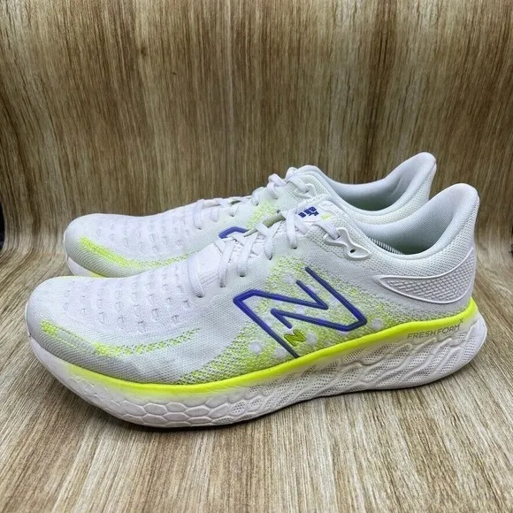 New Balance Fresh Foam X 1080v12 Men's Size 15 Sea Salt Electric Shoes M108012M