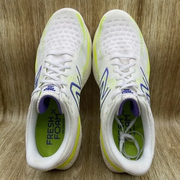 New Balance Fresh Foam X 1080v12 Men's Size 15 Sea Salt Electric Shoes M108012M