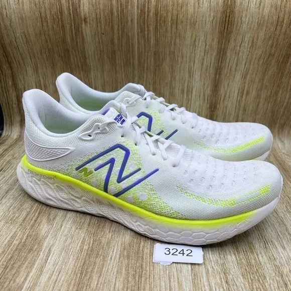 New Balance Fresh Foam X 1080v12 Men's Size 15 Sea Salt Electric Shoes M108012M