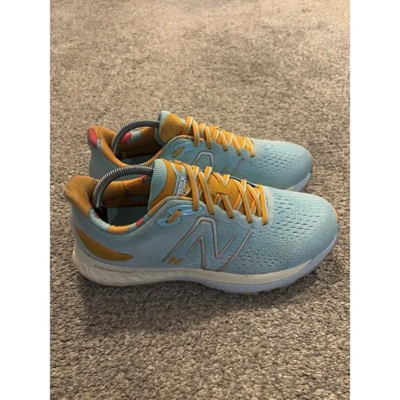 New Balance Fresh Foam X 880 V12 Men’s Size 10 D ‘Surf/Marigold’ Running Shoes