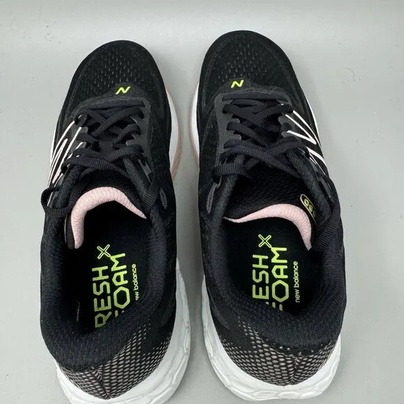 New Balance Fresh Foam X 880 V13 Womens Size 10.5 Black Running Shoes Sneakers