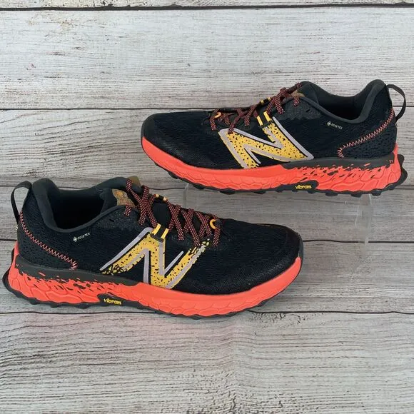 New Balance Fresh Foam X Hierro v7 Mens Sz 10.5D Running Shoes Blacktop Orange