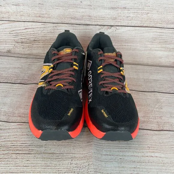 New Balance Fresh Foam X Hierro v7 Mens Sz 10.5D Running Shoes Blacktop Orange