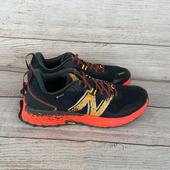 New Balance Fresh Foam X Hierro v7 Mens Sz 10.5D Running Shoes Blacktop Orange