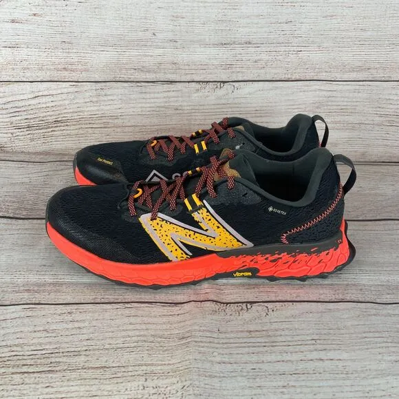 New Balance Fresh Foam X Hierro v7 Mens Sz 10.5D Running Shoes Blacktop Orange