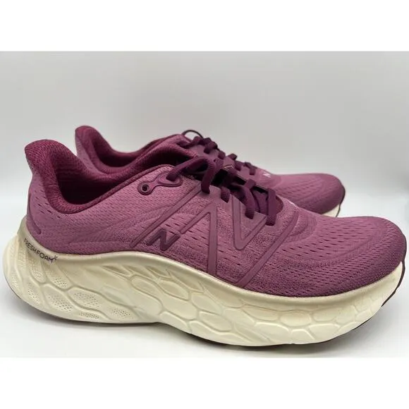 New Balance Fresh Foam X More v4 Purple Running Women's Shoes Size 11B📦