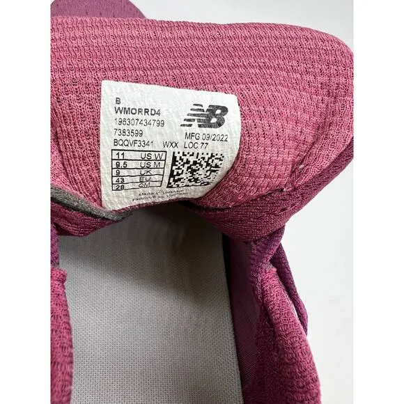 New Balance Fresh Foam X More v4 Purple Running Women's Shoes Size 11B📦