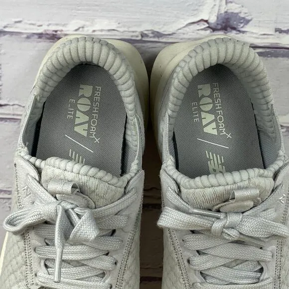 New Balance Fresh Foam X Roav Elite Gray Running Shoes Men's 9 Women's 10.5