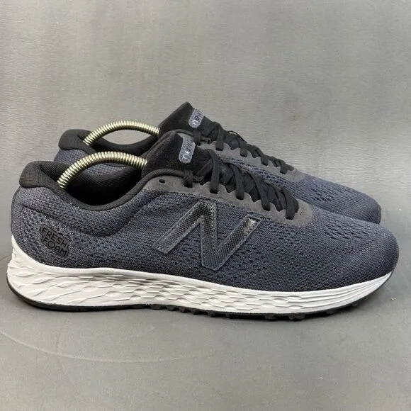 New Balance Fresh Foam Arishi Black Grey sneaker shoes men’s size  11