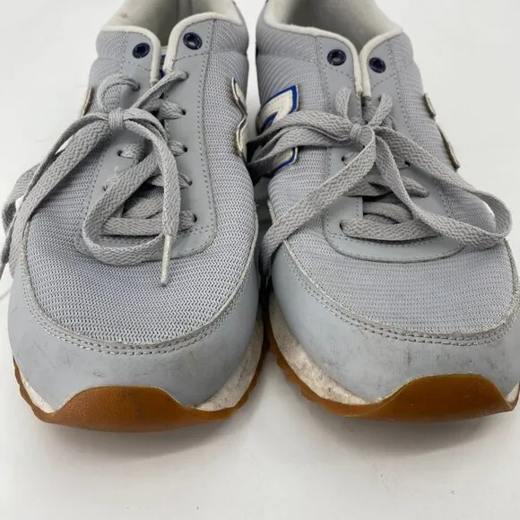 New Balance Gray Blue Lace Up Athletic Sneakers | Size 10
