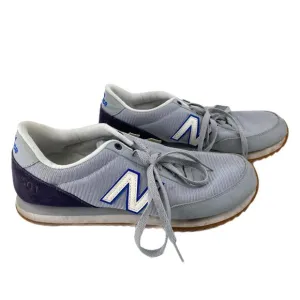New Balance Gray Blue Lace Up Athletic Sneakers | Size 10