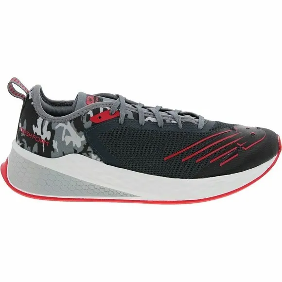 New Balance Kid's Fresh Foam Fast v2 Kids Toddler Size 11 Shoes Grey / Red NEW