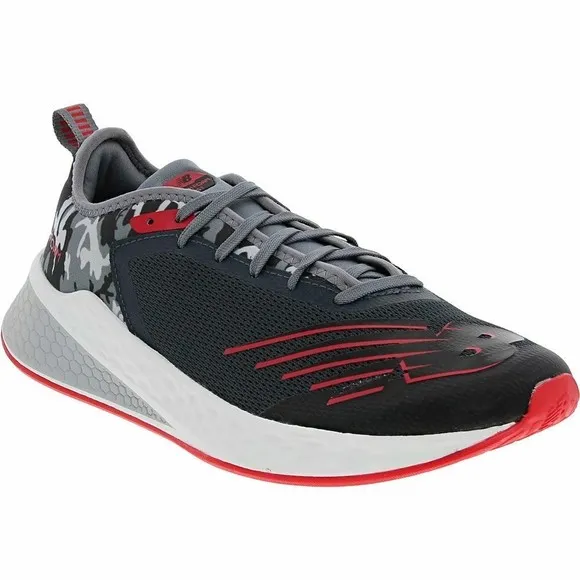 New Balance Kid's Fresh Foam Fast v2 Kids Toddler Size 11 Shoes Grey / Red NEW