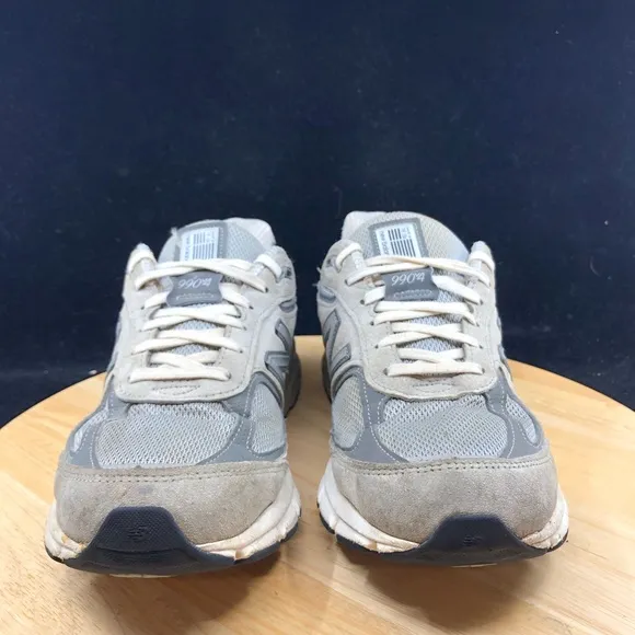 New Balance M990v4 Grey Men’s Sz 8.5 Running Athletic Shoes Made In USA M990GL4