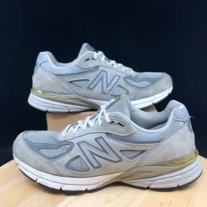 New Balance M990v4 Grey Men’s Sz 8.5 Running Athletic Shoes Made In USA M990GL4