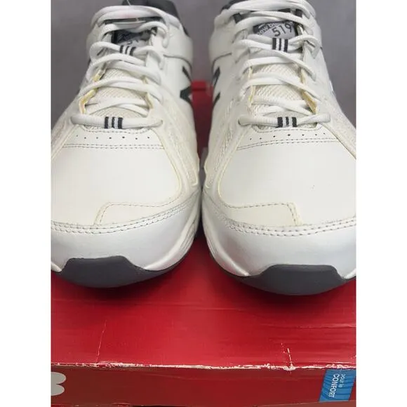 New Balance Mens 519 Cross-Training Sneakers White &amp; Dark Gray Size 13