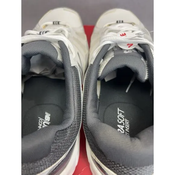 New Balance Mens 519 Cross-Training Sneakers White &amp; Dark Gray Size 13